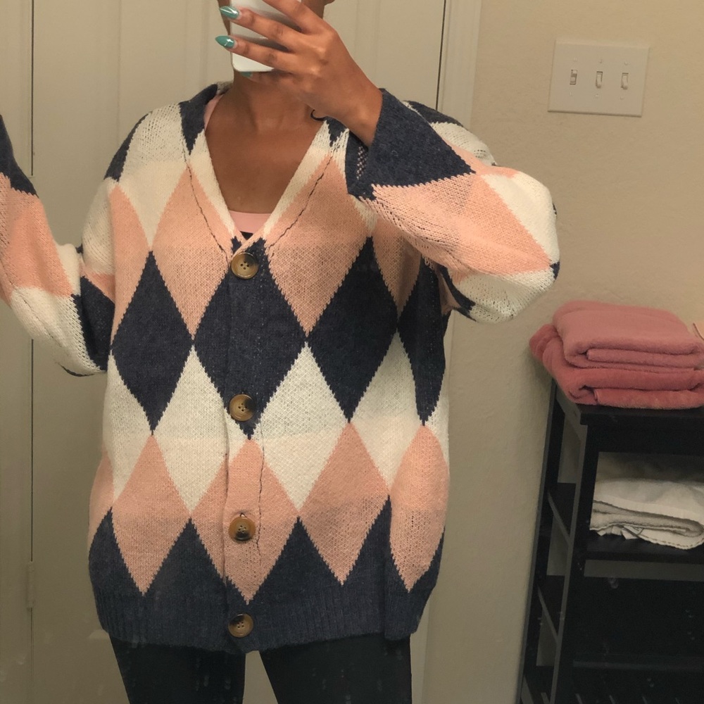 Oversized cardigan - Picture 3 of 5